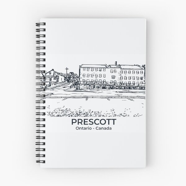 Artikelvorschau, Prescott - Ontario entworfen und verkauft von Lakeric Cityscapes.