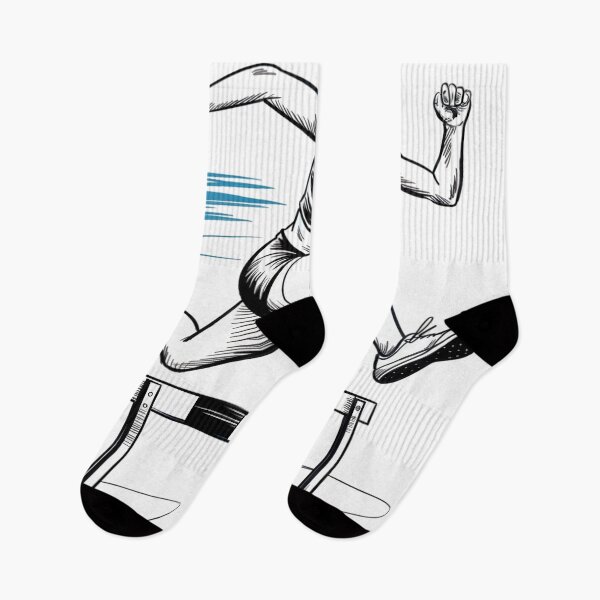 Item preview, Dynamic Female Hurdler Jump designed and sold by ShadowAndSlate.