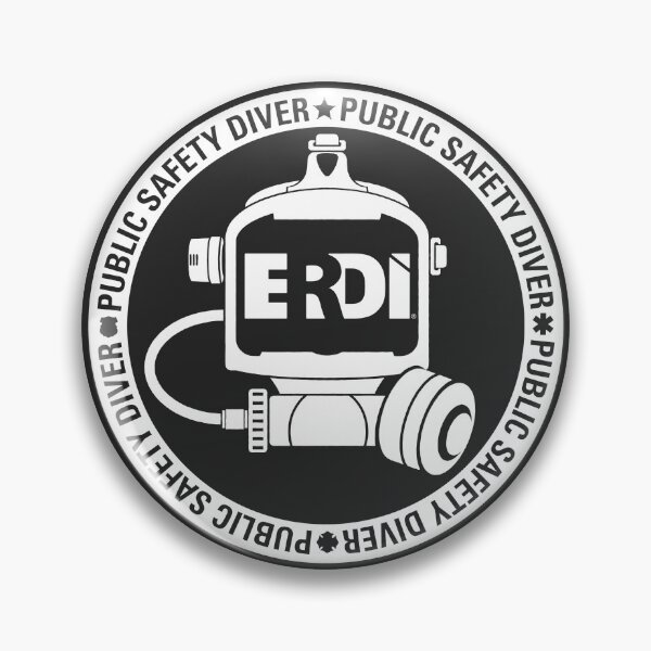 Item preview, Emergency Response Diving Intenational (ERDI)- Public Safety Diver (white) designed and sold by Shop-ERDI.