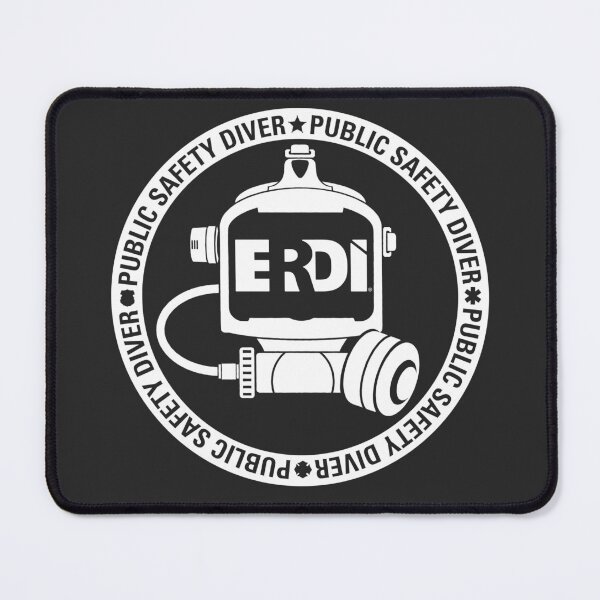 Item preview, Emergency Response Diving International (ERDI) - Plongeur de sécurité publique (blanc) designed and sold by Shop-ERDI.