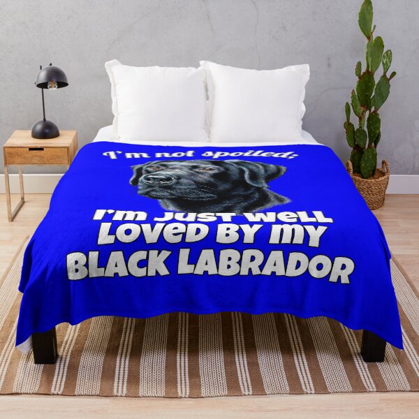 Artikelvorschau, Besitzer eines schwarzen Labrador Retrievers. Ich bin nicht verwöhnt; mein schwarzer Labrador liebt mich einfach sehr. entworfen und verkauft von fantasticdesign.