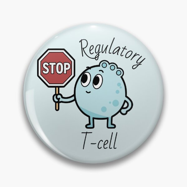 Item preview, Cute Regulatory T cell - Immune cells designed and sold by MicroMarket.