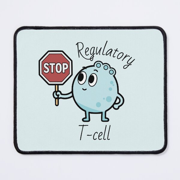 Item preview, Cute Regulatory T cell - Immune cells designed and sold by MicroMarket.