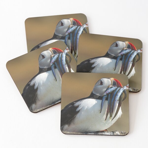 Item preview, A Puffin with a mouthful of fish  designed and sold by TravellingFatmn.