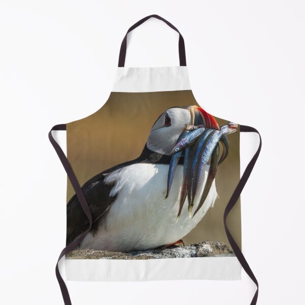Item preview, A Puffin with a mouthful of fish  designed and sold by TravellingFatmn.