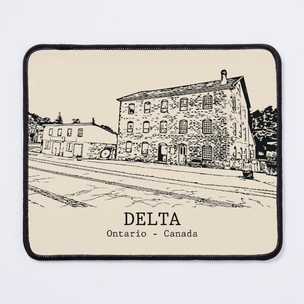 Artikelvorschau, Delta - Ontario entworfen und verkauft von Lakeric Cityscapes.