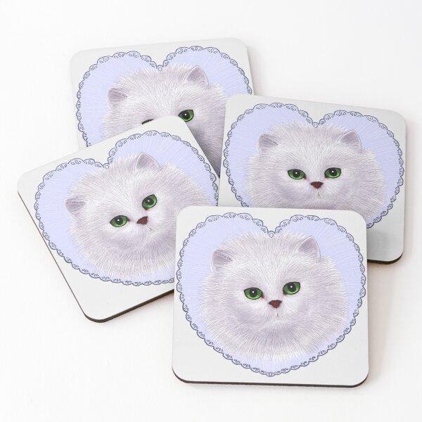 Item preview, Heart Persian Cat designed and sold by artmuvz.