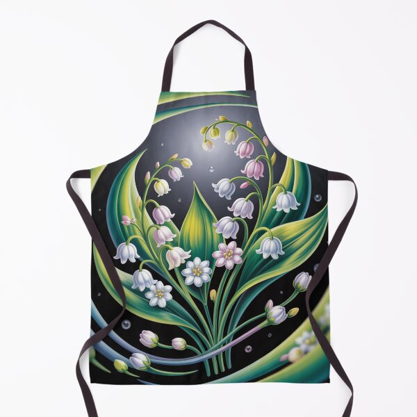 Item preview, Lilys of the valley in a hypnotic style. designed and sold by Lilashakti ⭐️ ⭐️ ⭐️ ⭐️ ⭐️.