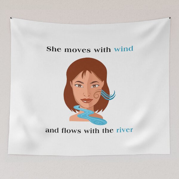 Item preview, The windy girl designed and sold by waelhameedooo.