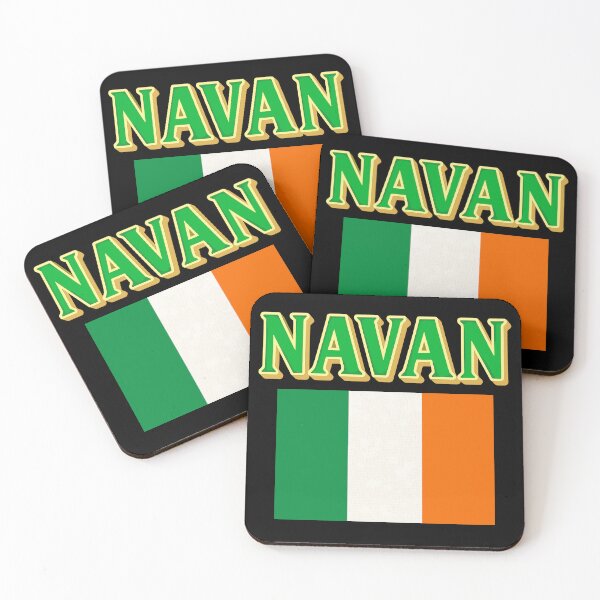 Item preview, Navan County Meath Ireland with Irish Flag designed and sold by OliDesigns.