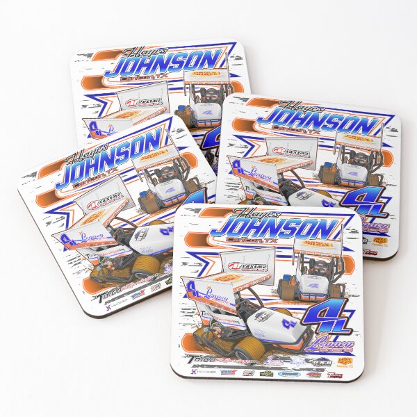 Item preview, Hayes Johnson 4L Racing Shirt designed and sold by Juiced Up Racing Co. .