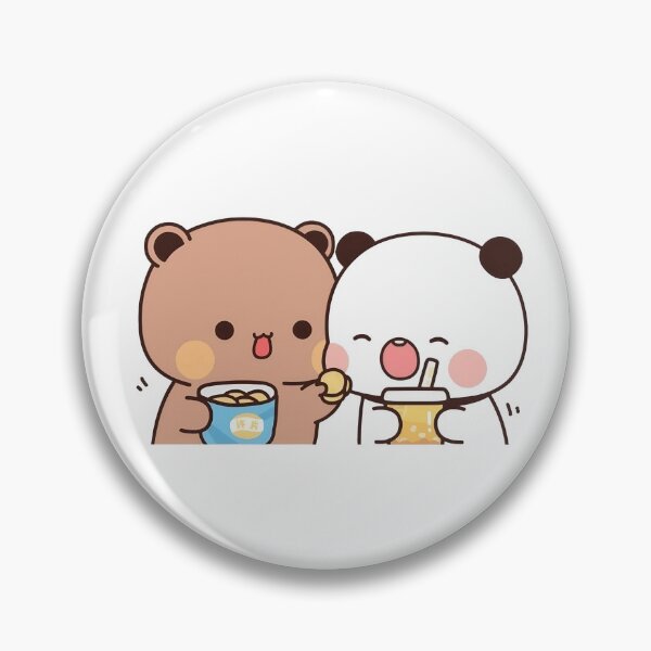 Item preview, Dudu feeding Bubu chips designed and sold by PandaBearShop.