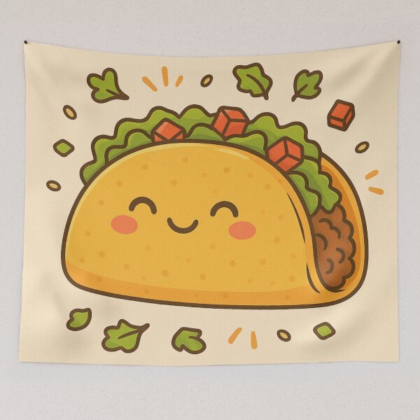 Item preview, Taco Time – Funny Mexican Food  designed and sold by TAnnao.
