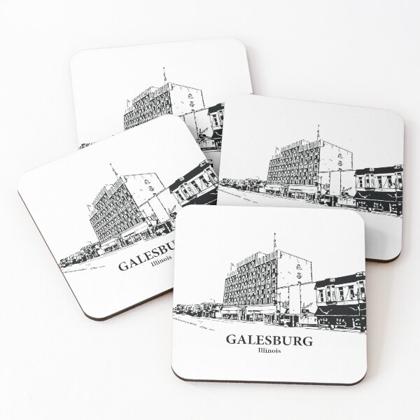 Item preview, Galesburg - Illinois designed and sold by Lakeric Cityscapes.
