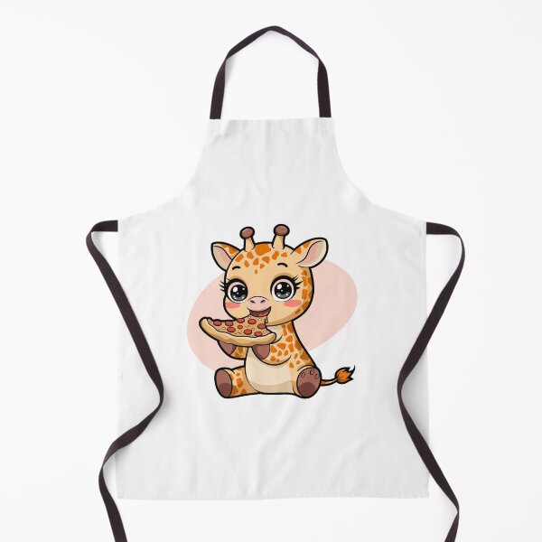 Item preview, giraffe eating pizza designed and sold by Eternalski.
