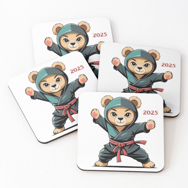 Item preview, Ninja Bear Design 2025 designed and sold by fiskapparel.