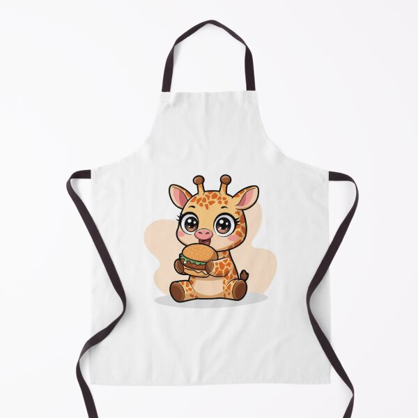 Item preview, giraffe eating burger designed and sold by Eternalski.