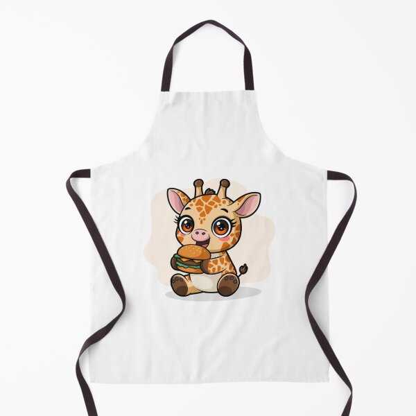 Item preview, giraffe eating burger designed and sold by Eternalski.