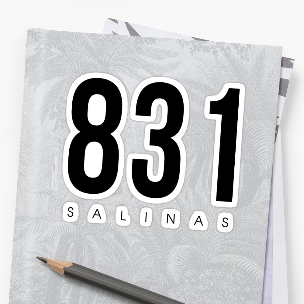 salinas-ca-831-area-code-design-sticker-by-cartocreative-redbubble