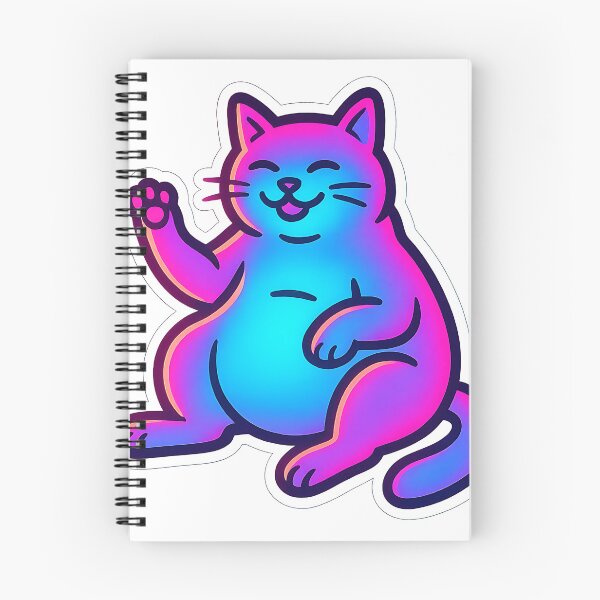 Item preview, Chunky Cat designed and sold by Throwback Trends.