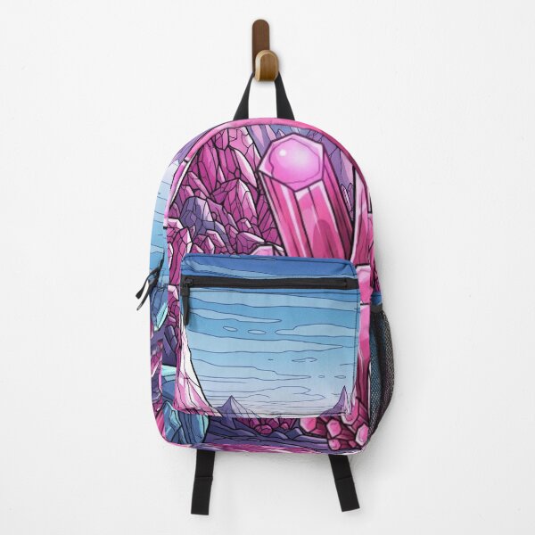 Item preview, Cristalia Pink Crystal: Cosmic Treasure - Mineral Comic Art designed and sold by InspireHaven.