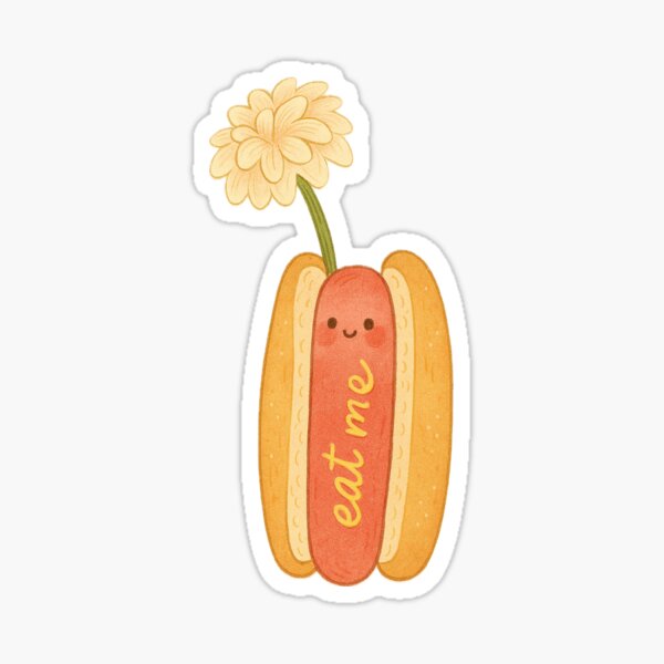 Item preview, Eat Me Hotdog  designed and sold by madebymir.