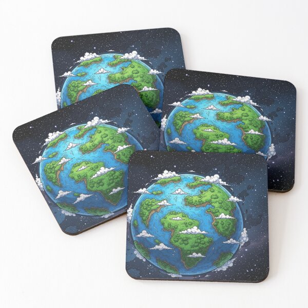 Item preview, Terranova: Habitable Comic Planet - Cosmic Oasis designed and sold by InspireHaven.