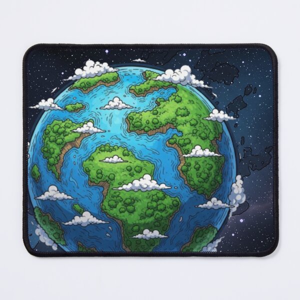 Item preview, Terranova: Habitable Comic Planet - Cosmic Oasis designed and sold by InspireHaven.