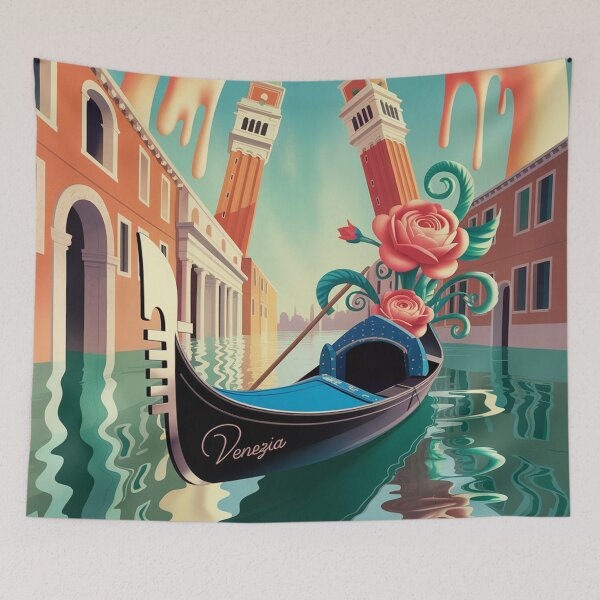 Item preview, Venice in a surrealistic style. designed and sold by Lilashakti ⭐️ ⭐️ ⭐️ ⭐️ ⭐️.