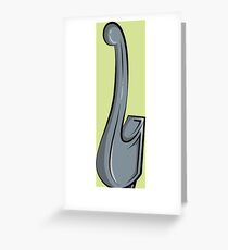 Break handle Greeting Card