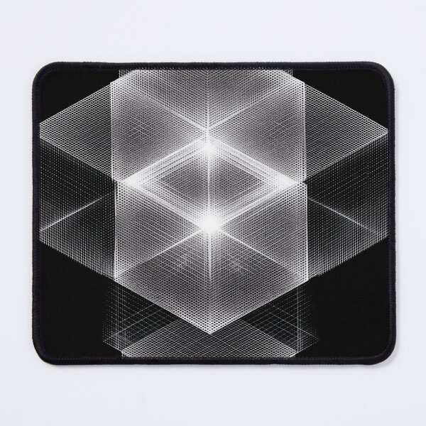 Item preview, Abstract 3D grid of cubes  designed and sold by RoseShop2093.