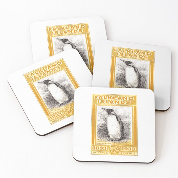 Item preview, 1933 Falkland Islands King Penguin Stamp designed and sold by retrographics.