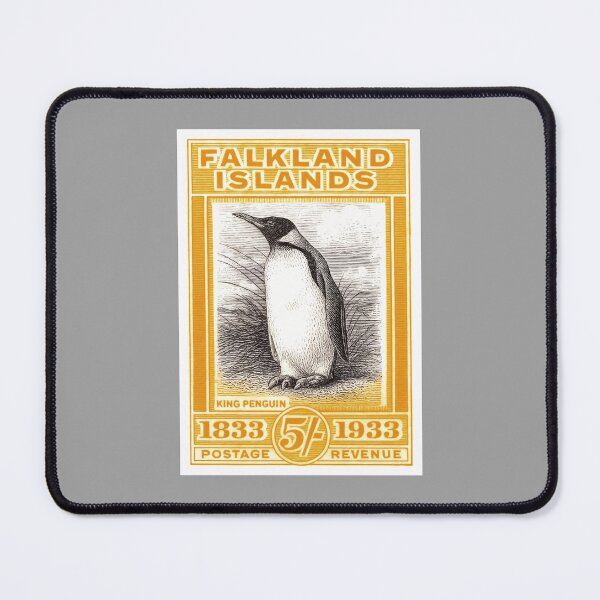 Item preview, 1933 Falkland Islands King Penguin Stamp designed and sold by retrographics.