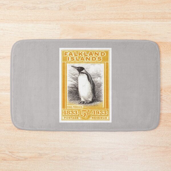Item preview, 1933 Falkland Islands King Penguin Stamp designed and sold by retrographics.