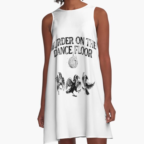 Item preview, Murder On The Dance Floor Funny Crow Dancing Disco designed and sold by RickSanlizArt.