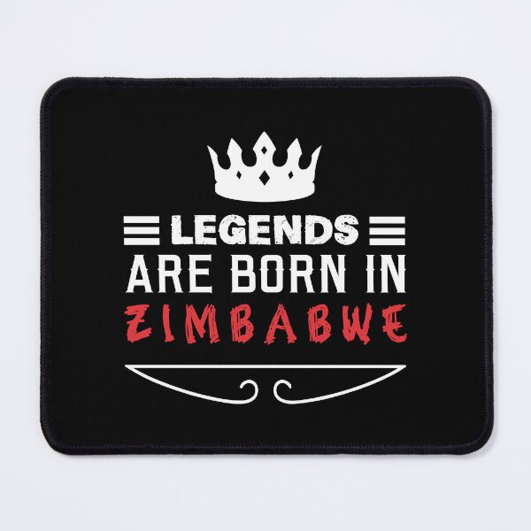 Item preview, Legends are born in Zimbabwe designed and sold by BYNDART.