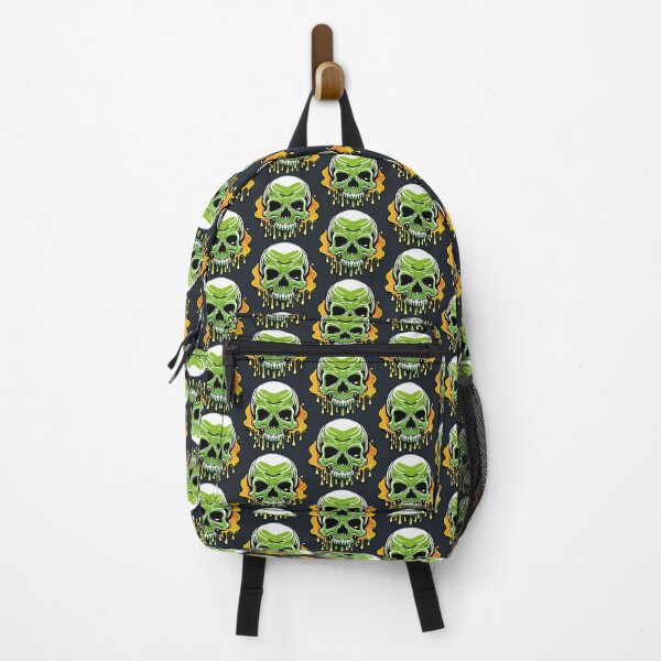 Item preview, skull with slime designed and sold by InspireHaven.