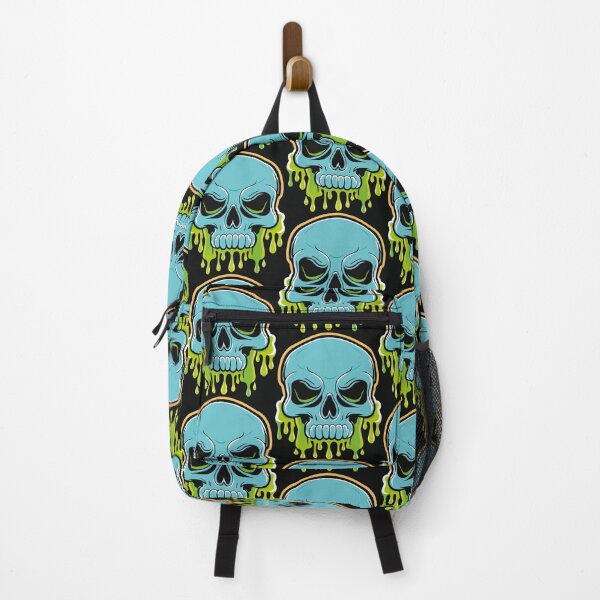 Item preview, skull with slime designed and sold by InspireHaven.
