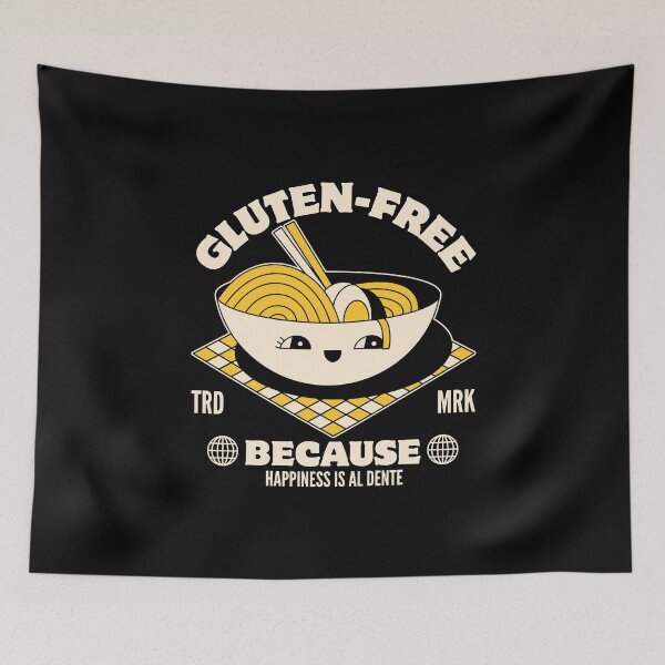 Item preview, Al dente happiness (gluten-free) designed and sold by Peerless-Prime.