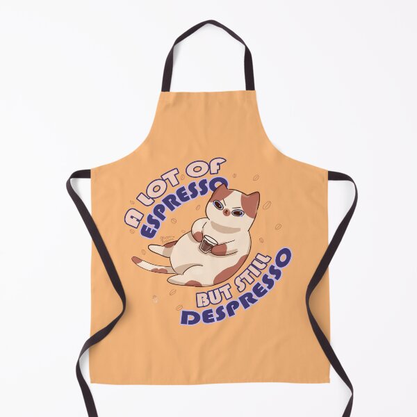 Item preview, Sad cat with espresso and no desire designed and sold by LaSuperBabosa.