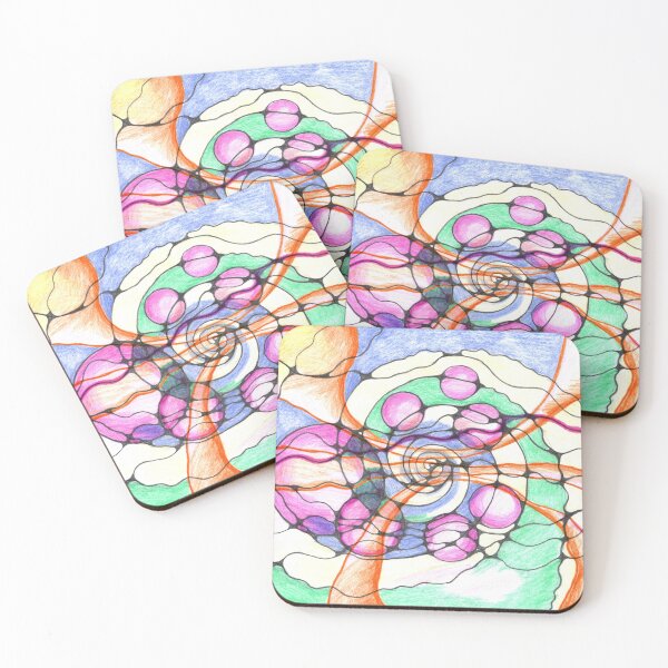 Item preview, Soft Geometry – Abstract Art for Modern Interiors designed and sold by irinaneuro.