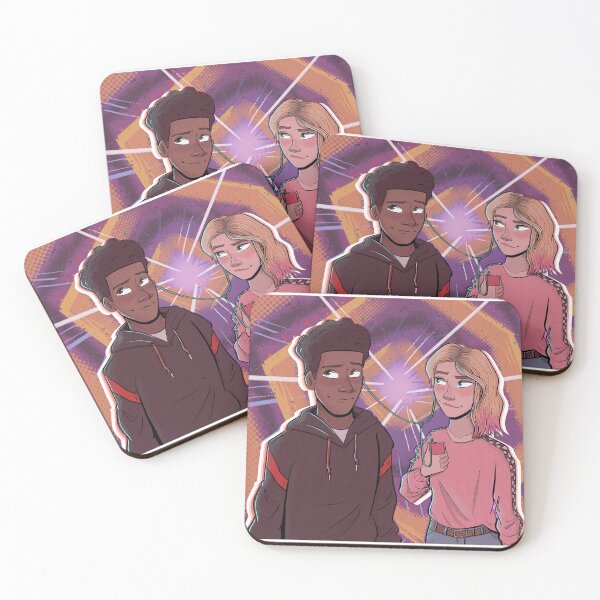 Item preview, Spiderverse Inspired Art, Miles and Gwen designed and sold by PizzaFoxArts.