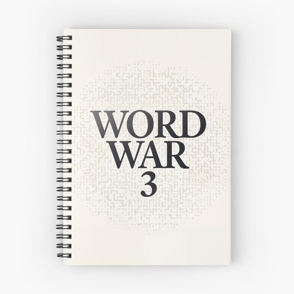 Item preview, WORD WAR 3 designed and sold by Bart4jesus.