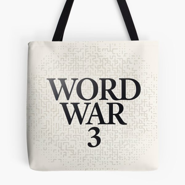 Item preview, WORD WAR 3 designed and sold by Bart4jesus.