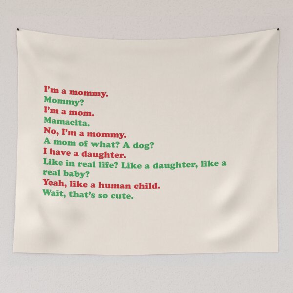 Item preview, Mommy Mom Mamacita Mom of what? A dog? Huda Nic Love Island Merch designed and sold by fancysarah.