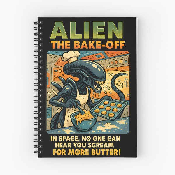 Item preview, "Alien: The Bake-Off" - Scream for More Butter! Sci-Fi Parody designed and sold by vanko-vnc.