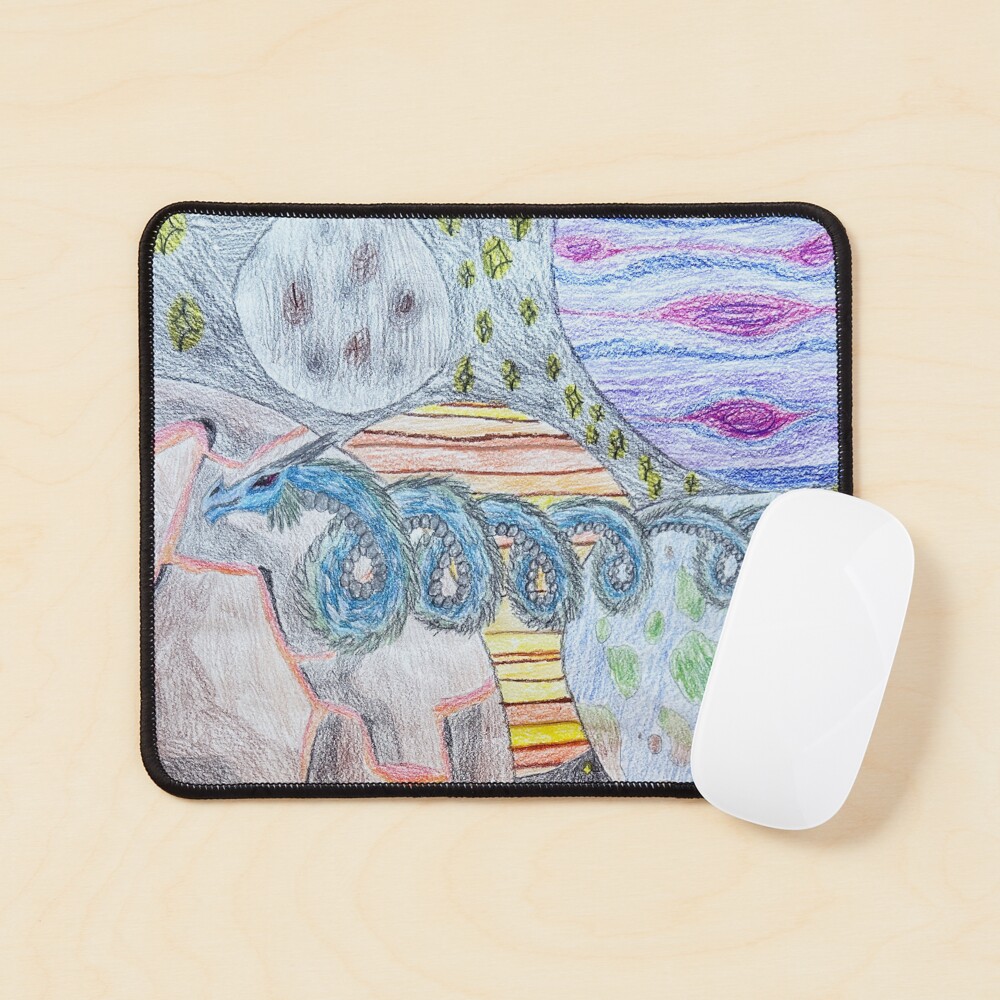 Item preview, Mouse Pad designed and sold by KatsCreatures.