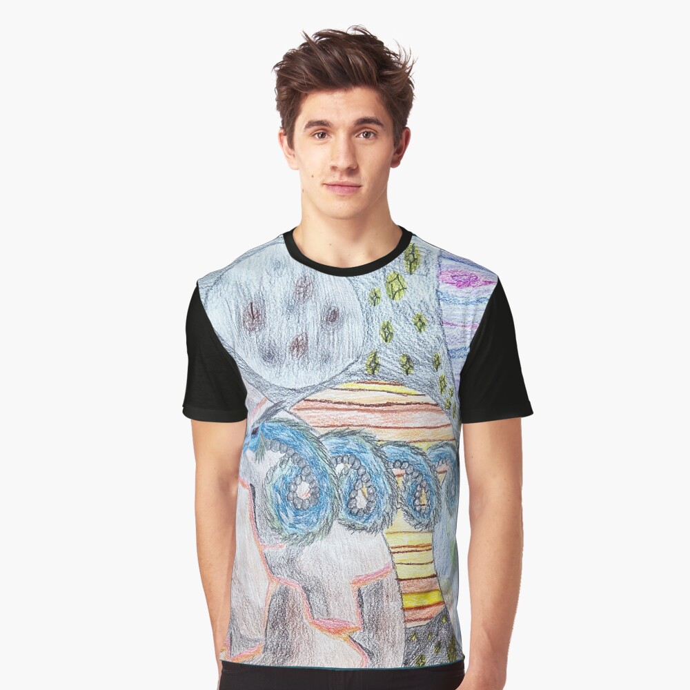 Item preview, Graphic T-Shirt designed and sold by KatsCreatures.