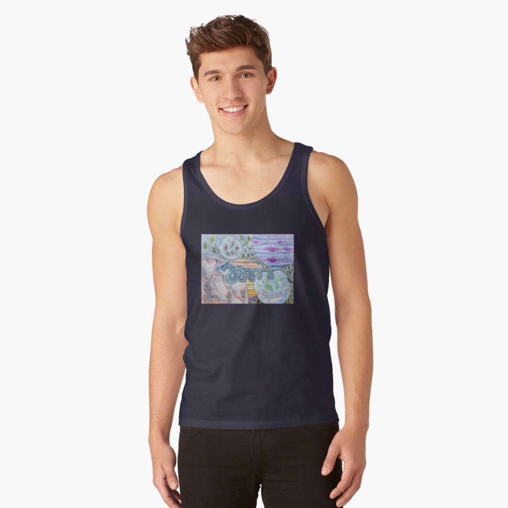 Item preview, Tank Top designed and sold by KatsCreatures.