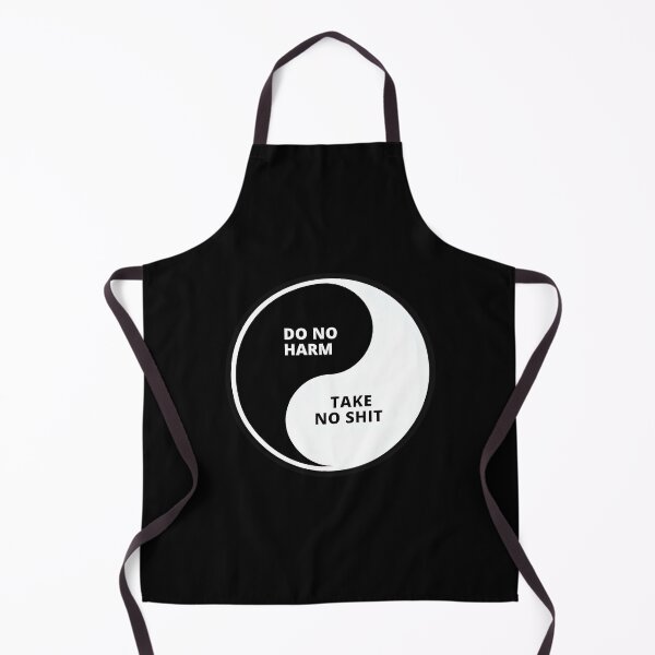 Item preview, Do No Harm Ying Yang Yingyang Cosmic Symbol designed and sold by scooterbaby.